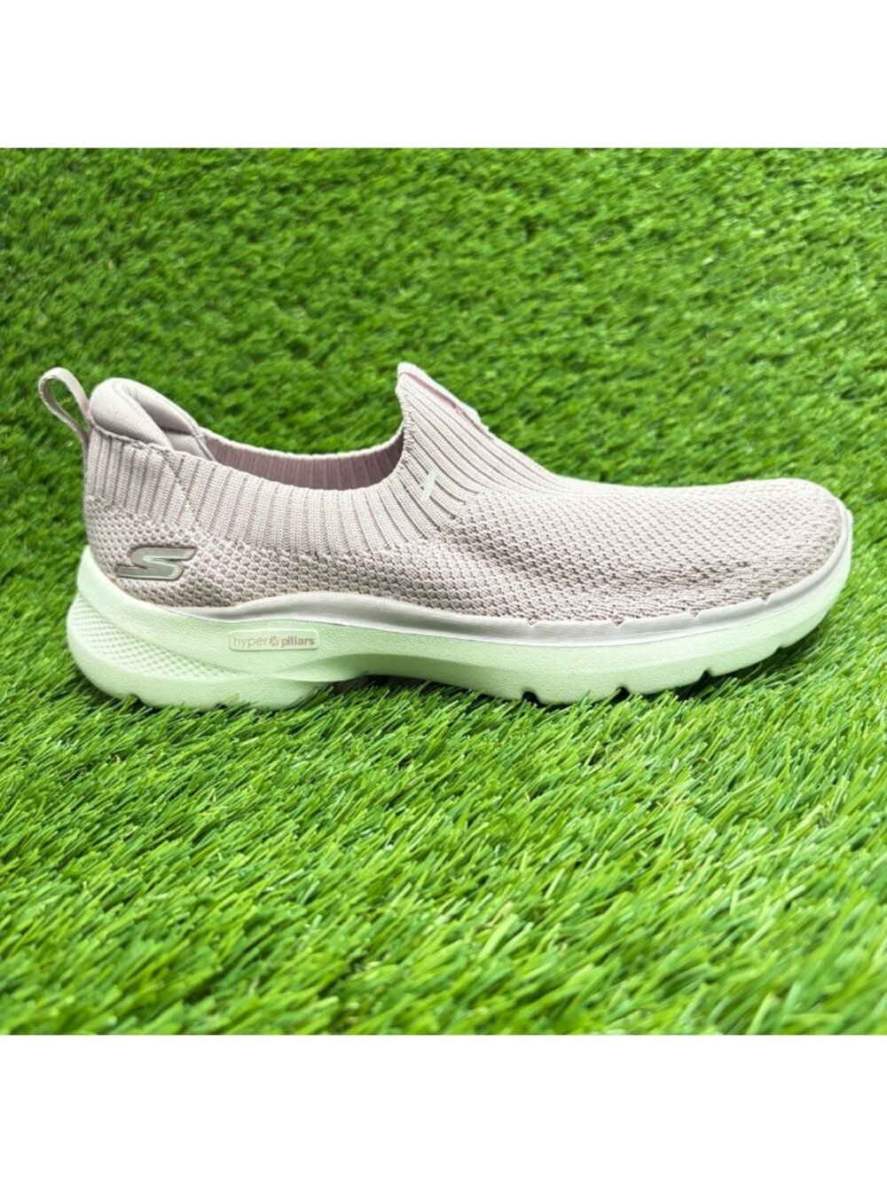 Skechers Go Walk 6-Stunning View Womens Size 6.5 Mauve Athletic Shoes Sneakers